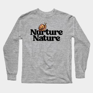 Nurture Nature Lil' Snail Guy Long Sleeve T-Shirt